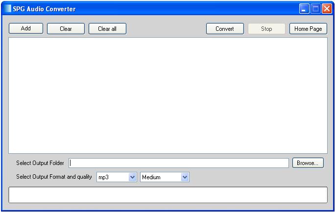 Convert any of your audio files to any other audio format easily