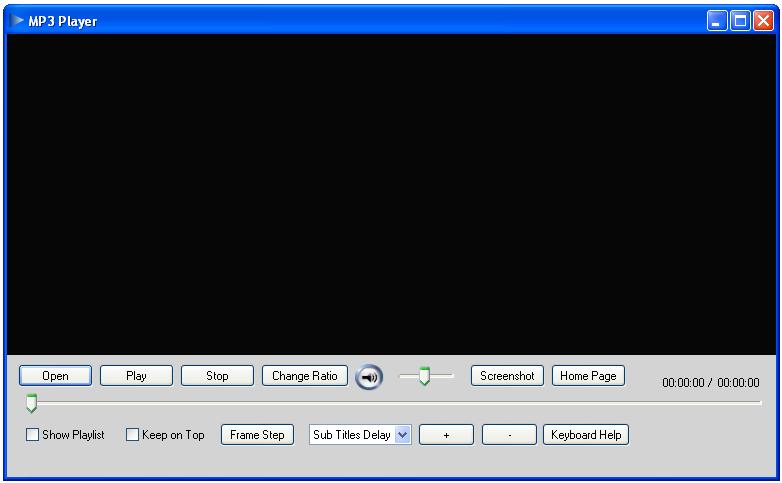 MP3 Player screen shot